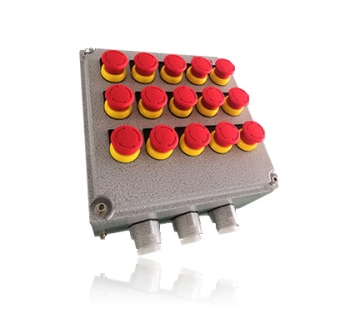 LBZ防爆操作柱鑄鋁合金就地機旁操作箱