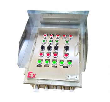 304不銹鋼防爆配電箱帶防雨罩